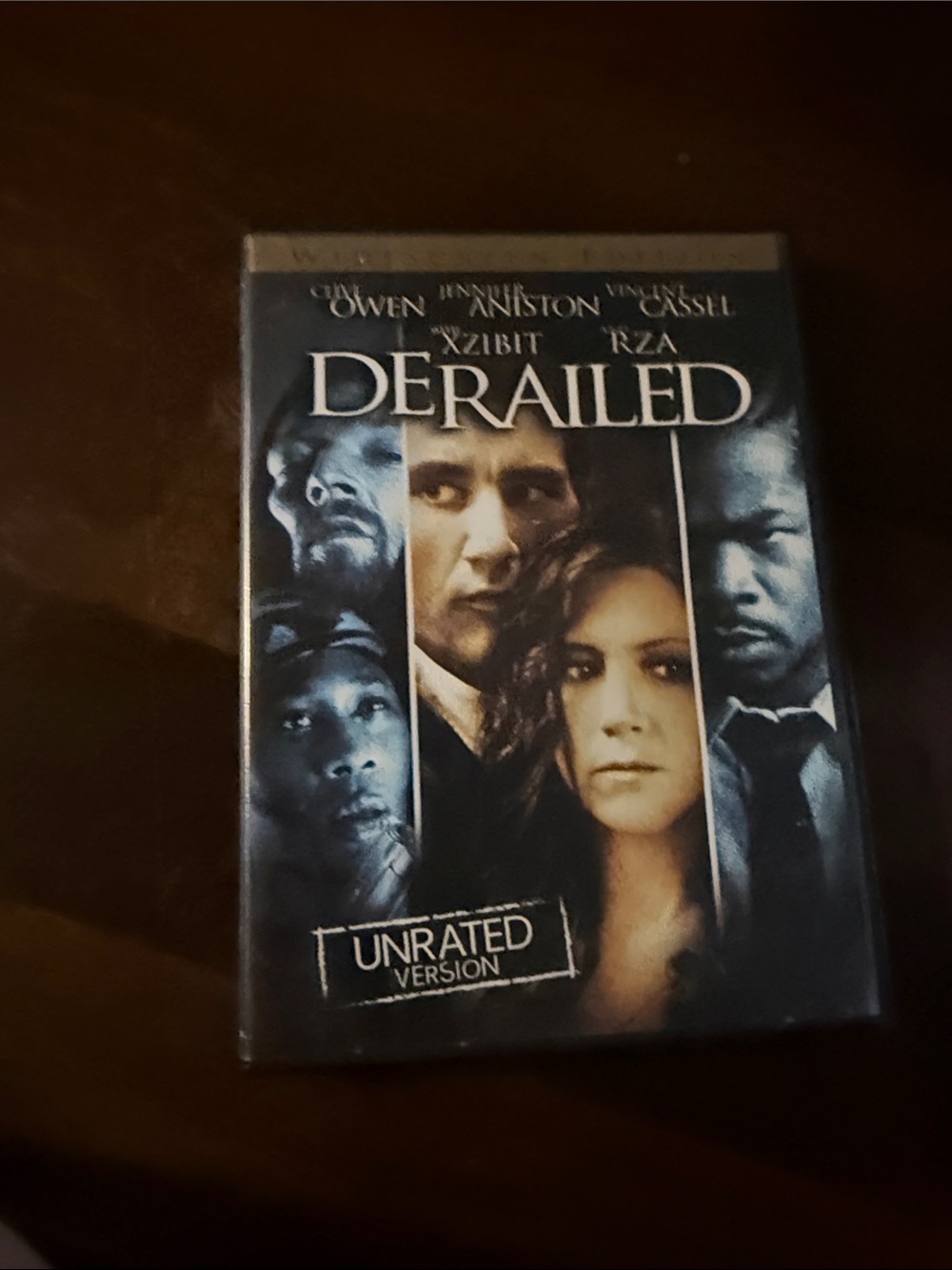 Unrated Derailed DVD - Black/Gray